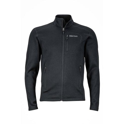 Marmot Drop Line Jackets - Mens Fleece Black CA7460239 Canada